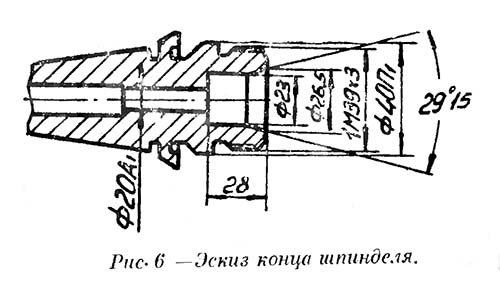 Шпиндель токарного верстата С193н